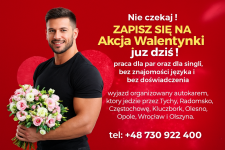 Praca przy kwiatach w Holandii. ZAPISY NA AKCJE WALENTYNKI 2026 r