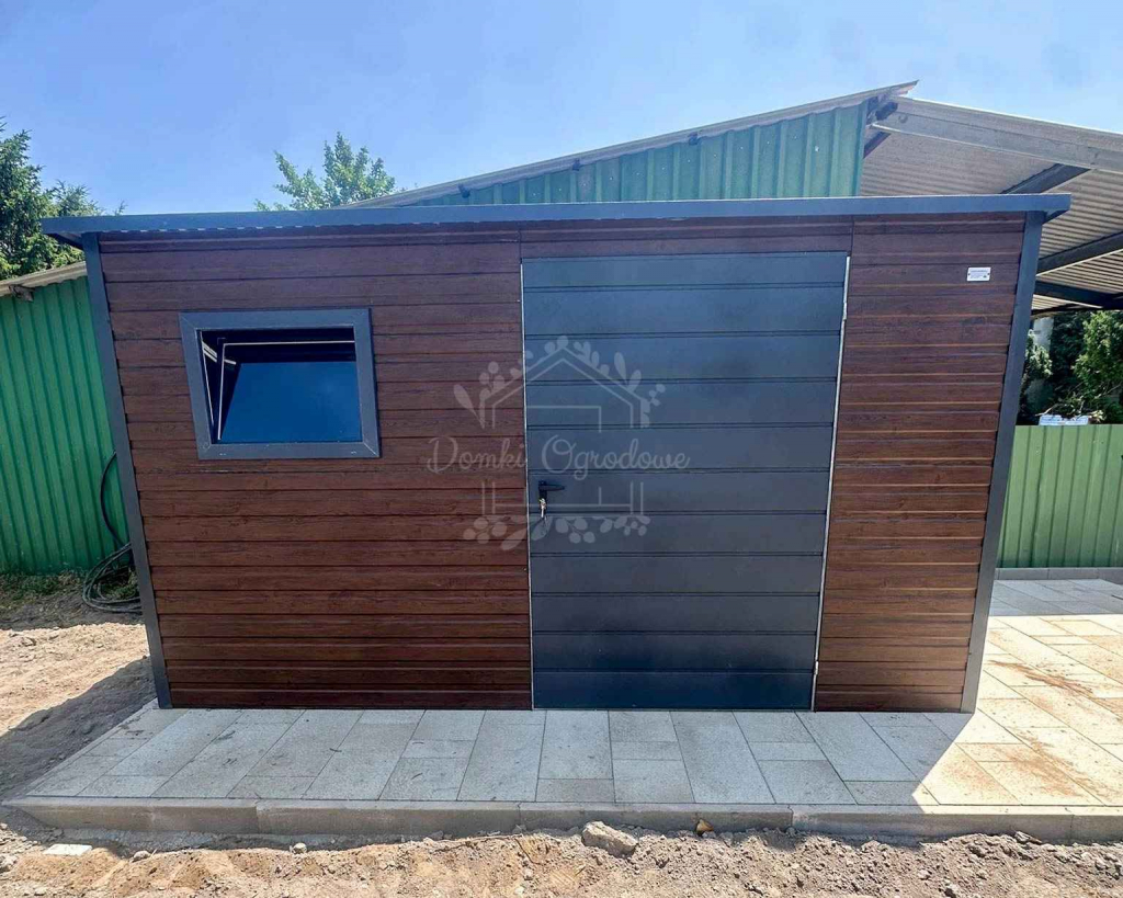 Schowek - domek ogrodowy 3x2m - drzwi - okno drewnopodobny ID1052 Nowy Sącz - zdjęcie 5