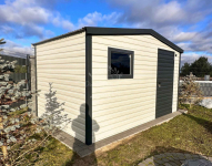 Schowek - domek ogrodowy 3x2m  biały  antracyt dach dwuspadowy ID1162 Rybnik - zdjęcie 5