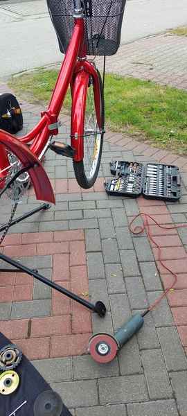 Naprawa rowerów trójkołowych, z wałem Kardana i napędem pasowym Konstancin-Jeziorna - zdjęcie 4