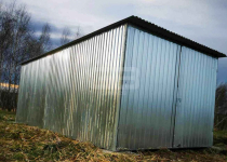 Garaż blaszany 3x5m II gat blaszak na budowę wolnostojący brama GB125 Siedlce - zdjęcie 4