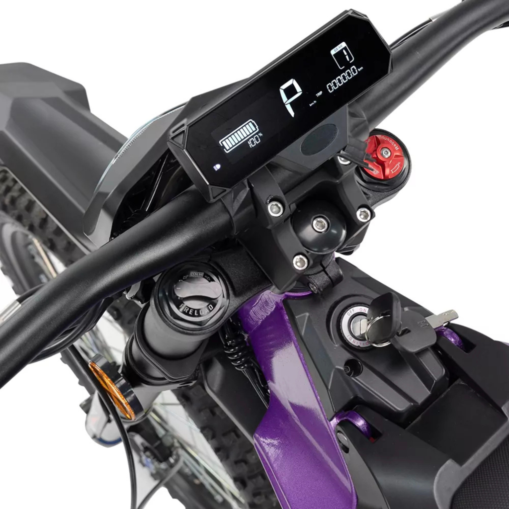 Skuter CROSS elektryczny BILI BIKE eMUD, fioletowy Gorlice - zdjęcie 4
