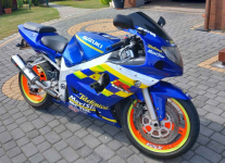 Suzuki GSX-R 600 rocznik 2002 r garażowany, nietuzinkowa kolorystyka Rydułtowy - zdjęcie 1