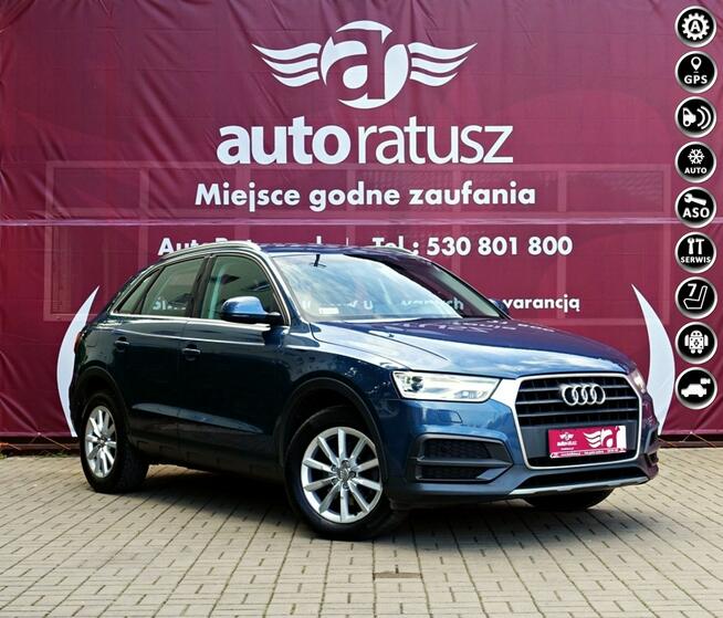 Audi Q3 Fv 23% / Automat DSG S-Tronic / Bezwypadkowy /  2.0 TDI Warszawa - zdjęcie 1