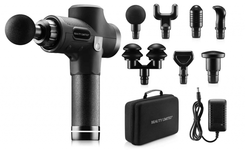 Wielofunkcyjny pistolet masujący - inSPORTline Rondys Grunwald - zdjęcie 1