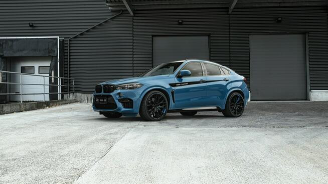 BMW X6M HAMANN BLUE GREY 685HP EVOCLUB PROJECT Ropczyce - zdjęcie 2