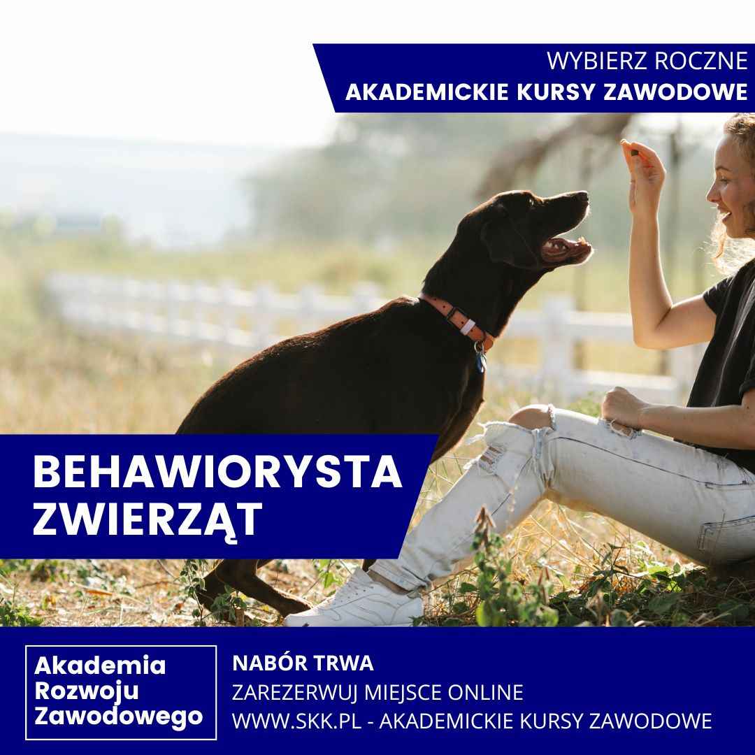 Behawiorysta Zwierząt- Akademicki Kurs Zawodowy Radom - zdjęcie 1