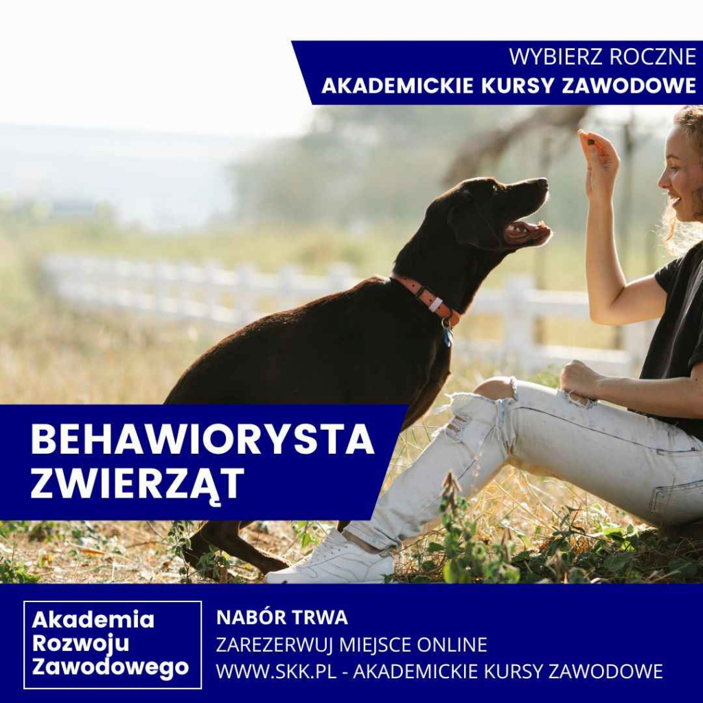 Behawiorysta Zwierząt- Akademicki Kurs Zawodowy Radom - zdjęcie 1