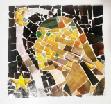 Mozaika szklana Kobieta obraz Mokotów - zdjęcie 3