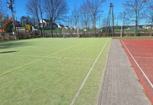 Trawa sztuczna na kort tenisowy lub boisko wielofunkcyjne