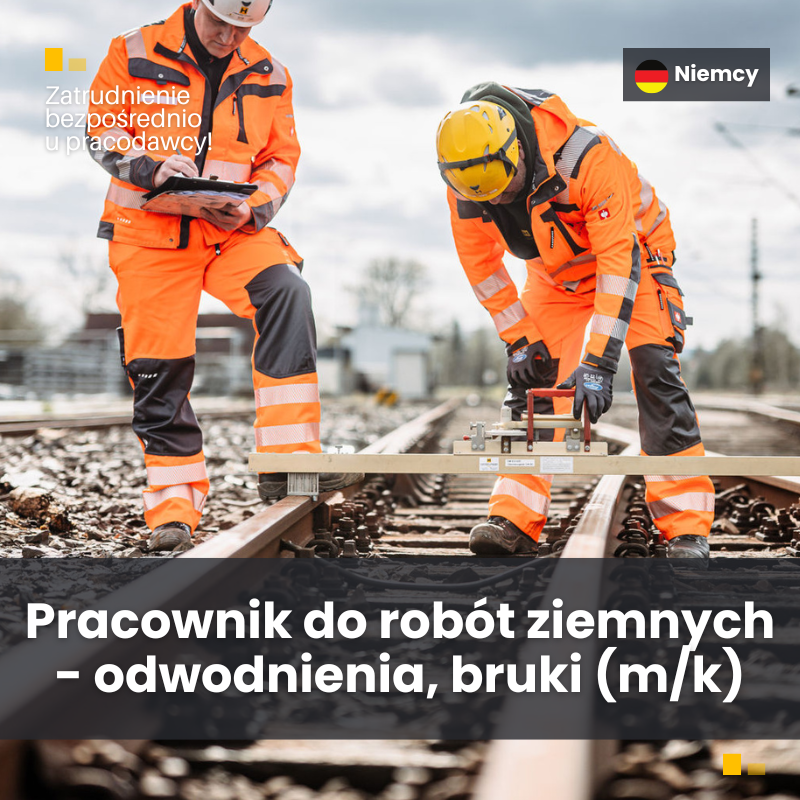 Pracownik ziemny / drogowy (m/k) Częstochowa - zdjęcie 1