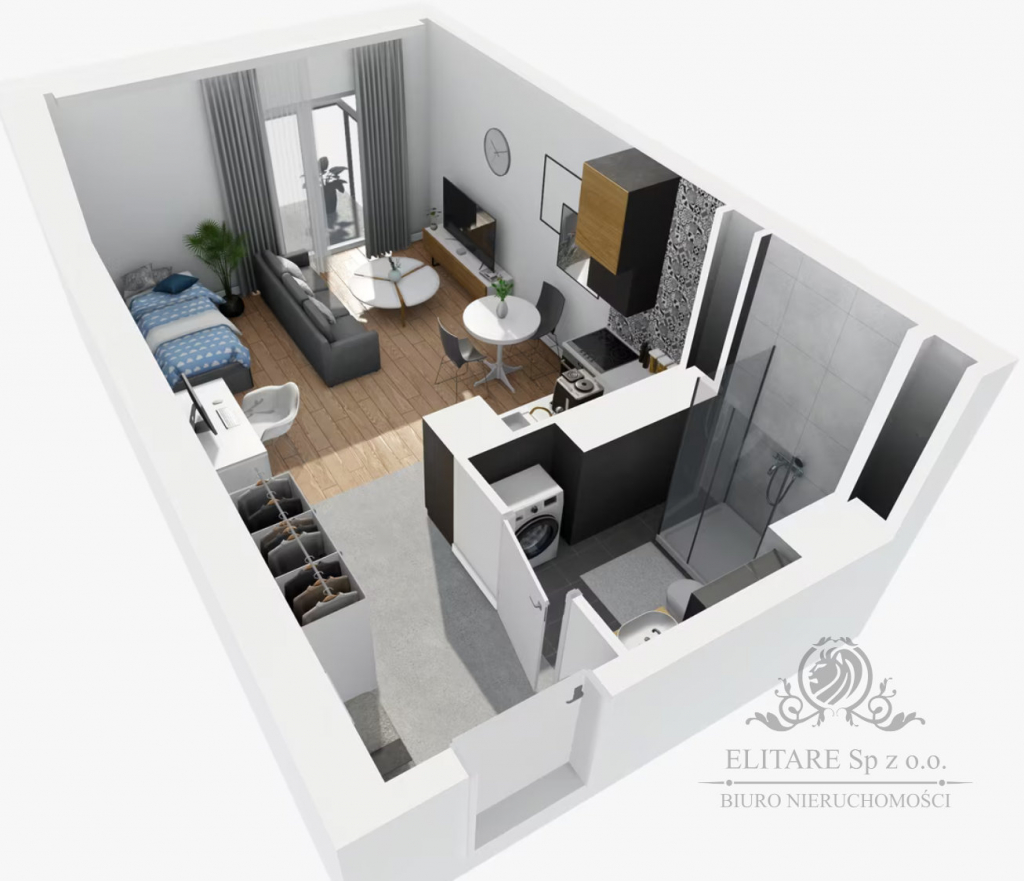 Mieszkanie 27,45m2 ,1 pok. w Centrum Wrocławia/Stare Miasto Wrocław - zdjęcie 12