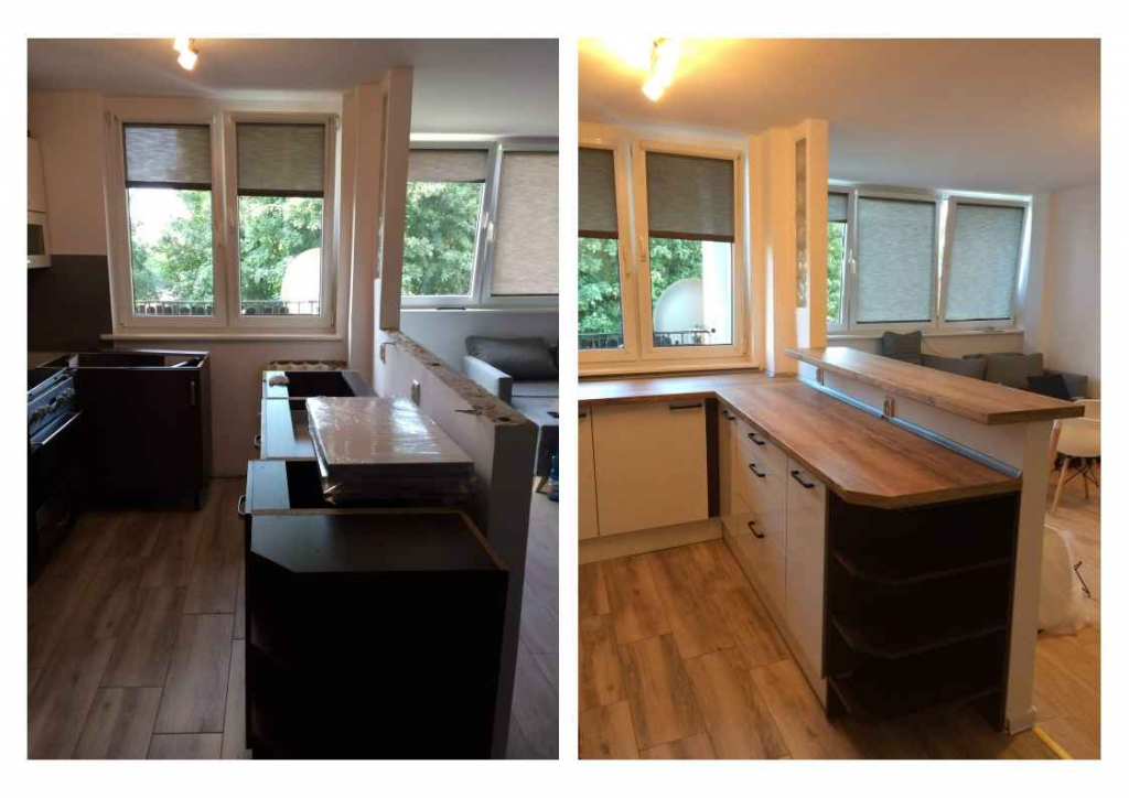 Montaż blatów, frontów kuchennych Sosnowiec - zdjęcie 3