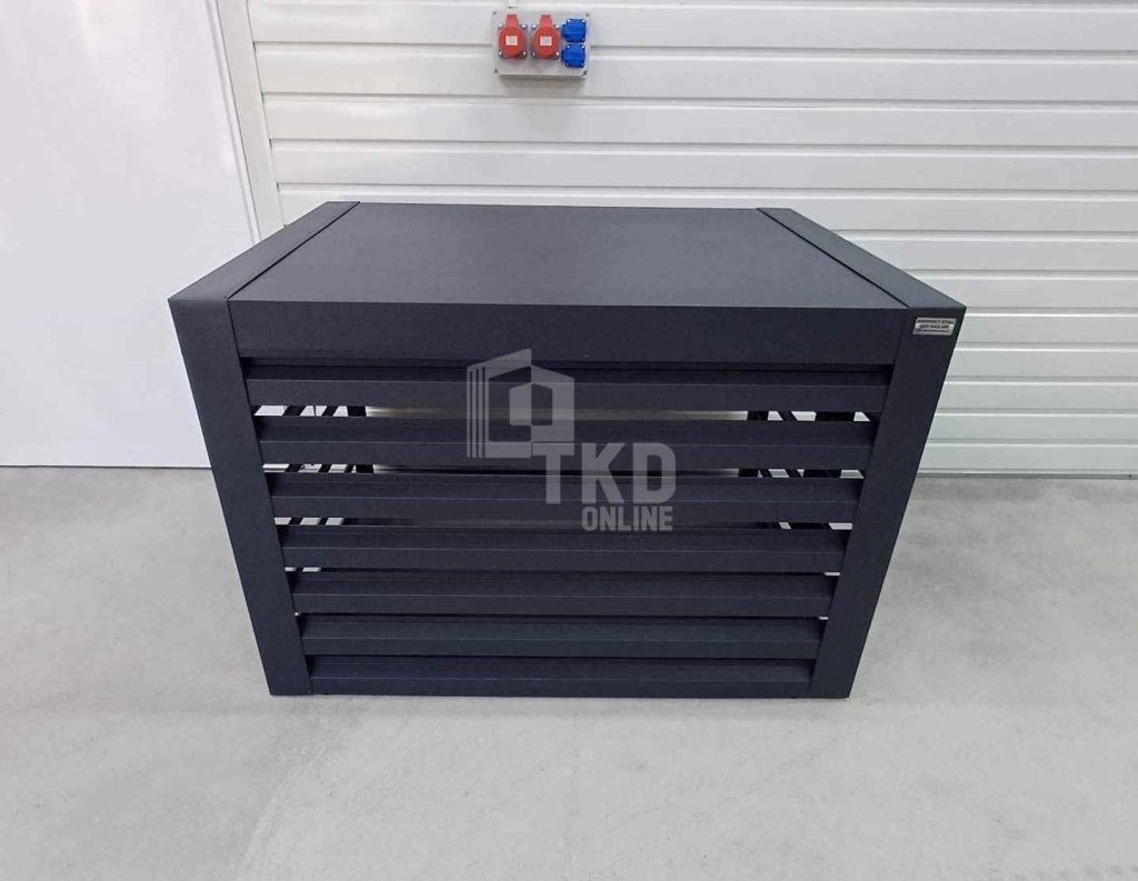 Osłona klimatyzatora pompy ciepła 90x50x70 cm drzwiczki TKD442 Białogard - zdjęcie 2