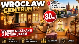 2pok, 80met, okolice Placu Bema ROZKŁAD/PIWNICA (Wrocław)