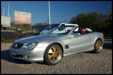 Mercedes SL 500 2.7 6V 245KM* cabrio*szklany dach*Skóra*biXenon Nowy Sącz - zdjęcie 4