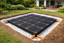 Powierzchniowy drenaż rozsączający – skrzynka SPEED drain 60x60x5 Nowe Miasto - zdjęcie 12