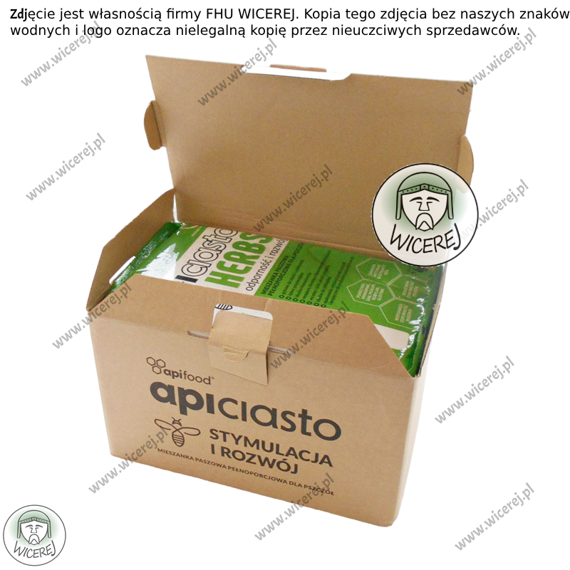 Ciasto Apifood Herbs ApiCiasto 10KG PORCJOWANE 10x1kg ziołowe Jaśliska - zdjęcie 4