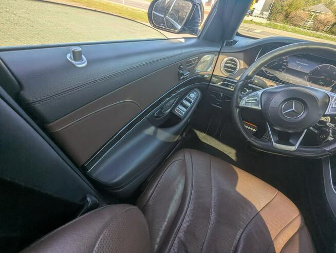 S 350d L 4MATIC 258 KM -bezwypadkowy/salon/I właściciciel Biała - zdjęcie 12