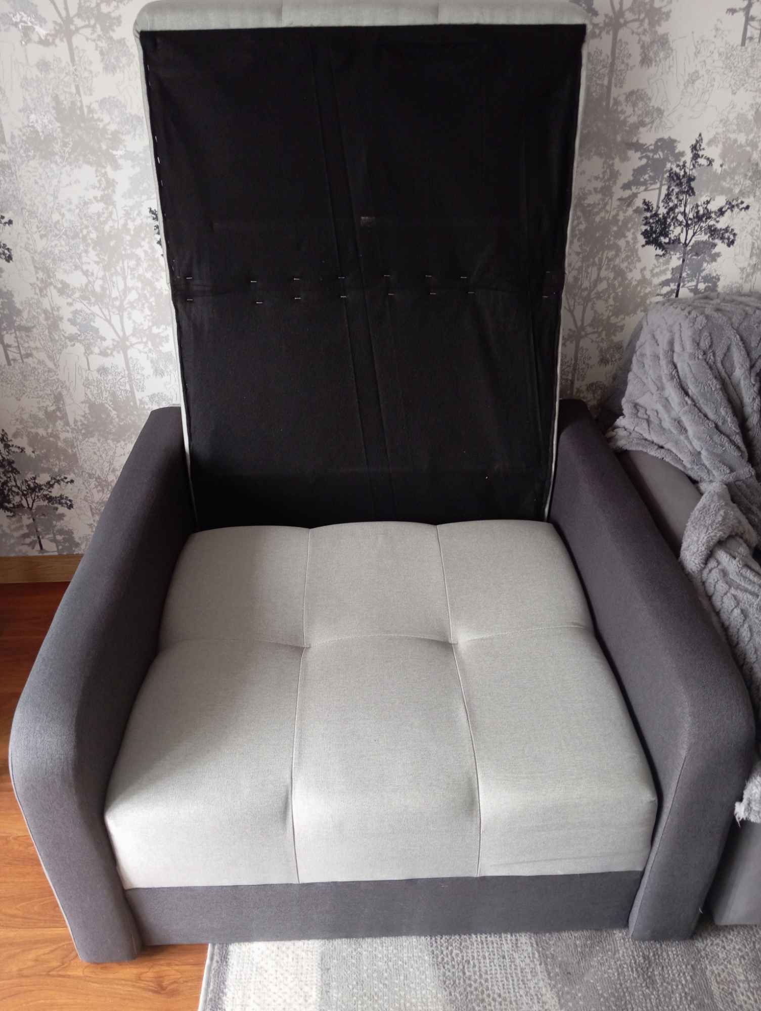 Łóżko pojedyncze z funkcją spania Grzegorzew - zdjęcie 2