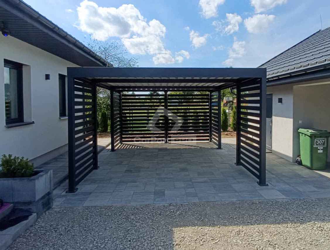 CarPort PREMIUM - wiata samochodowa 4x6  dodatkowa zabudowa CP122 Ostróda - zdjęcie 4