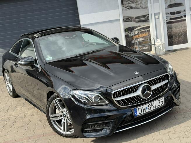 Mercedes E 220 COUPE AMG SALON POLSKA PANORAMA LED ALCANTARA GWARANCJA Morzyczyn - zdjęcie 2