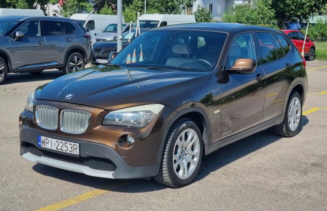 BMW X1 2.0d 204KM xDrive Bogata wersja LUXE MarrakeshBrown Skóry HiFi Warszawa - zdjęcie 3