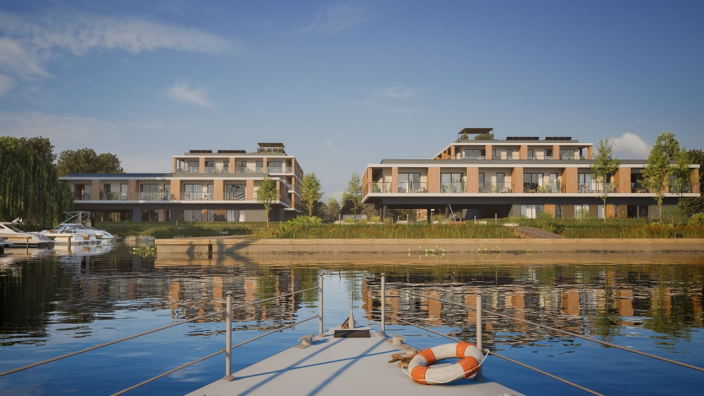 Najlepszy apartament w inwestycji nad Jeziorem Dąbie z mariną, sauną Szczecin - zdjęcie 1