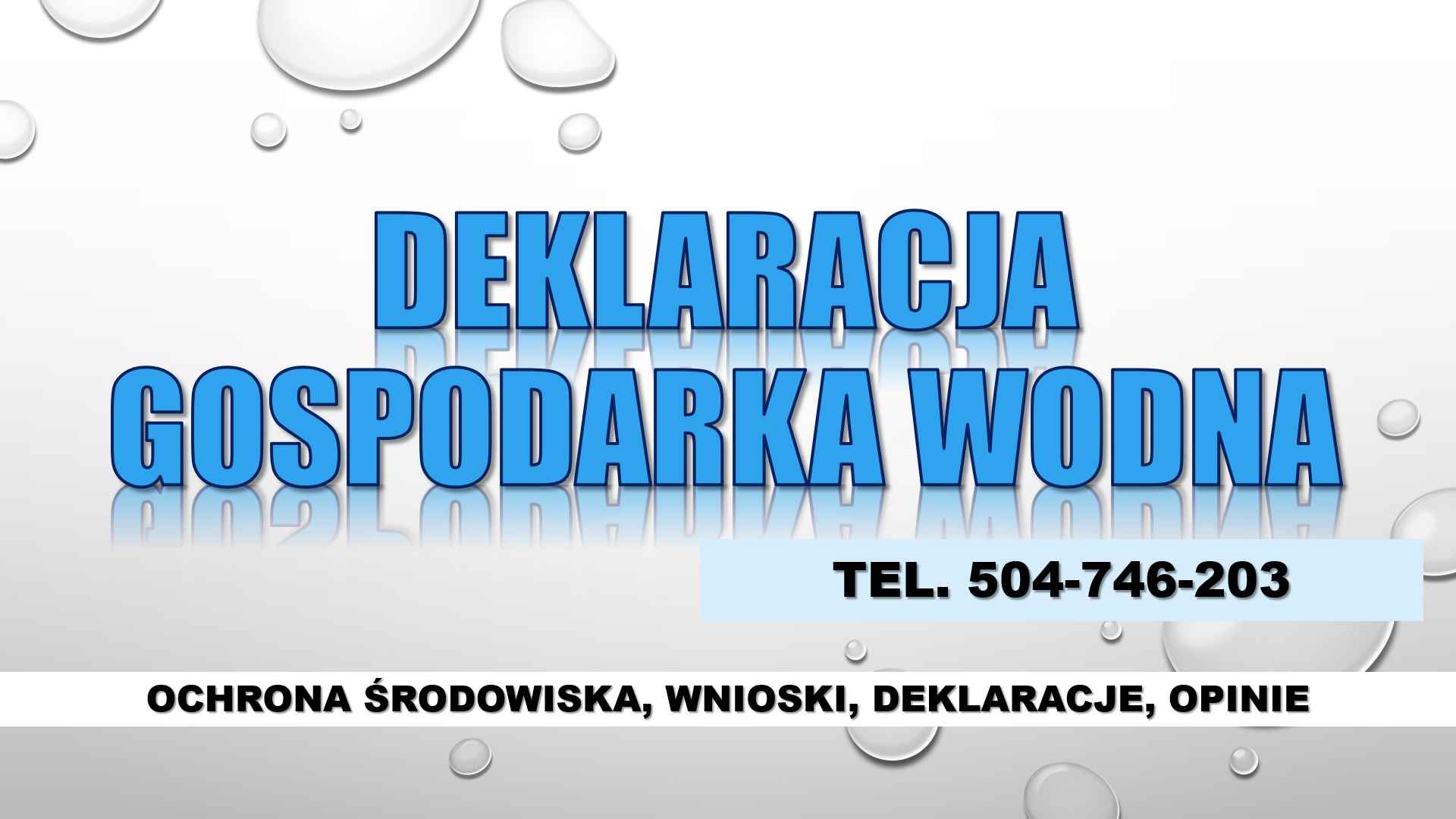 Deklaracja wodna, t504746203 Wniosek, zaświadczenie RZGW, Wody Polskie Psie Pole - zdjęcie 4
