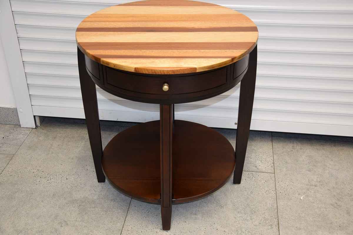 stolik z drewna tekowego - jak nowy Olsztyn - zdjęcie 1