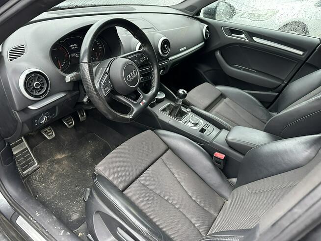 Audi A3 S-Line, czarna podsufitka, 150KM, kamera, nawigacja, ksenony Wejherowo - zdjęcie 2