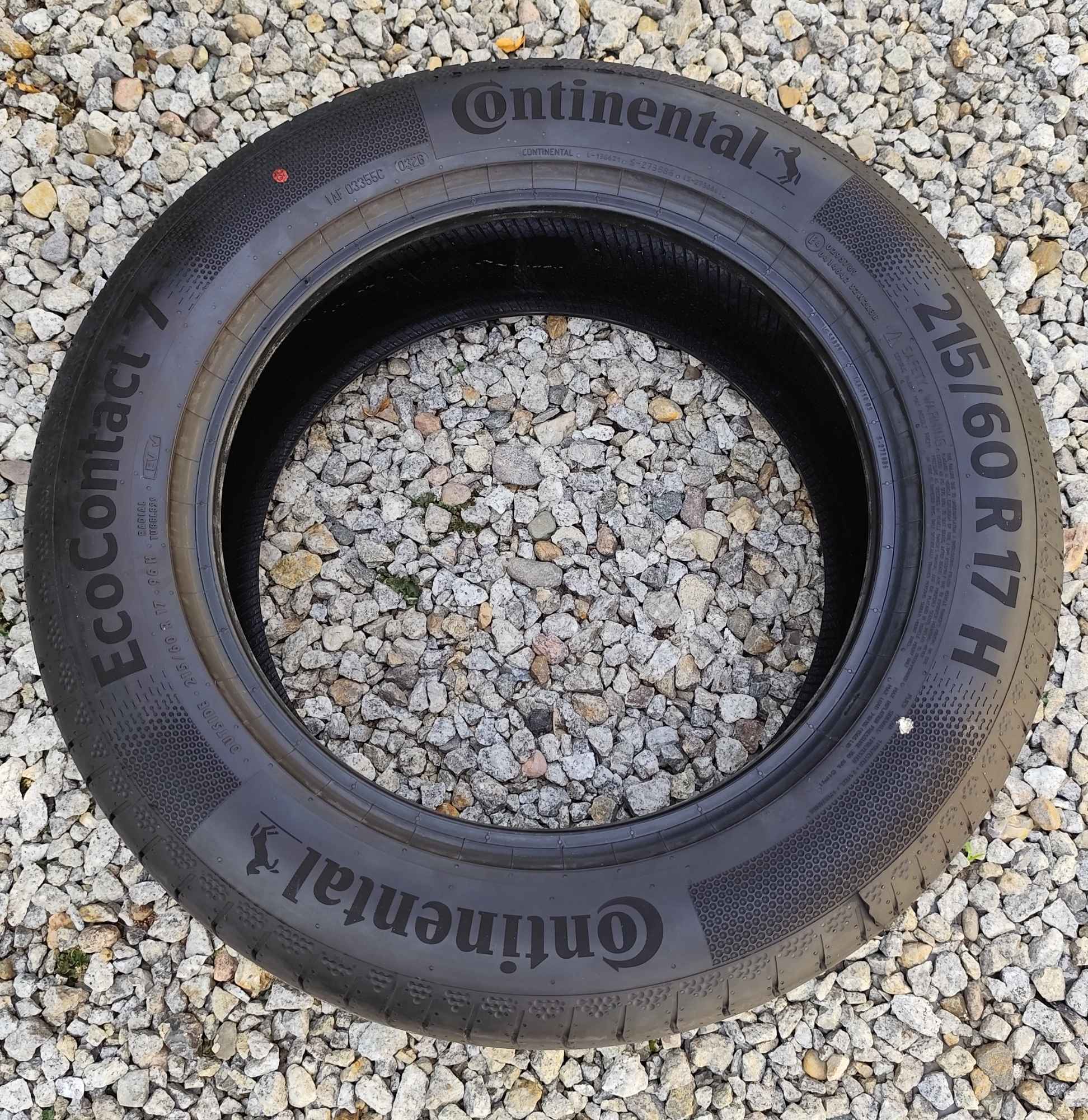 Opony letnie 215/60R17 96H  Continental EcoContact 7 Premium Rok 2026 Słubice - zdjęcie 2