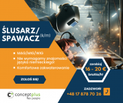 Ślusarz / Spawacz MIG/MAG / Spawacz elektryczny (k/m) – bez  języka Rzeszów - zdjęcie 1