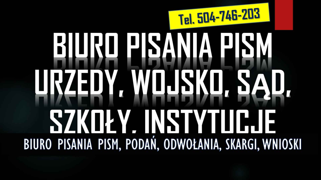 Wezwanie do wojska na ćwiczenia, tel. 504-746-203 Biuro pisania pism Psie Pole - zdjęcie 4