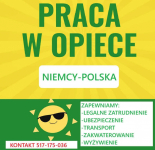 PRACA - Opiekun/ka osoby starszej - POLSKA/NIEMCY