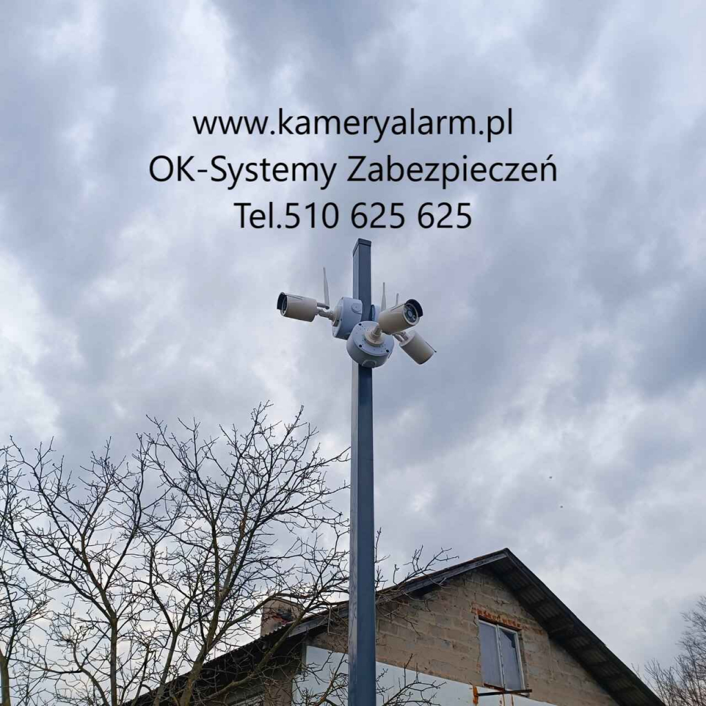 Monitoring WiFi Łódź – zestaw 4 kamer HD | Montaż i konfiguracja Widzew - zdjęcie 1