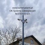 Monitoring WiFi Łódź – zestaw 4 kamer HD | Montaż i konfiguracja