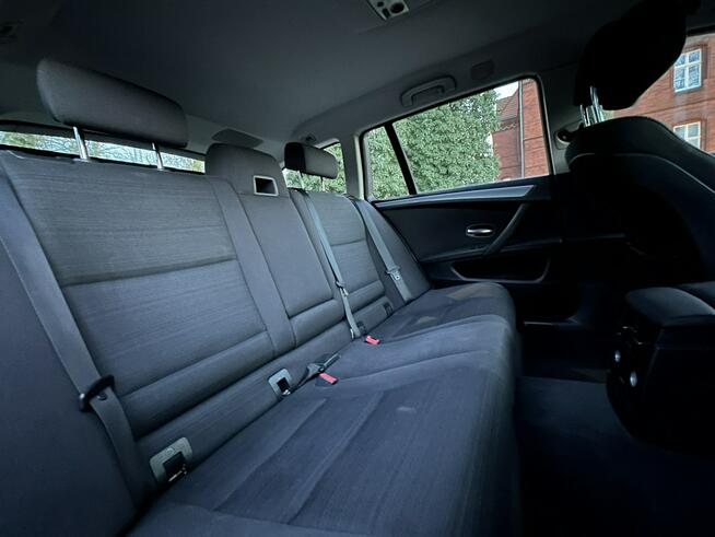 LCI E61 520d LIFT 2.0d 177KM Automat Navi iDrive Pdc Led Zarejestrowan Wijewo - zdjęcie 10