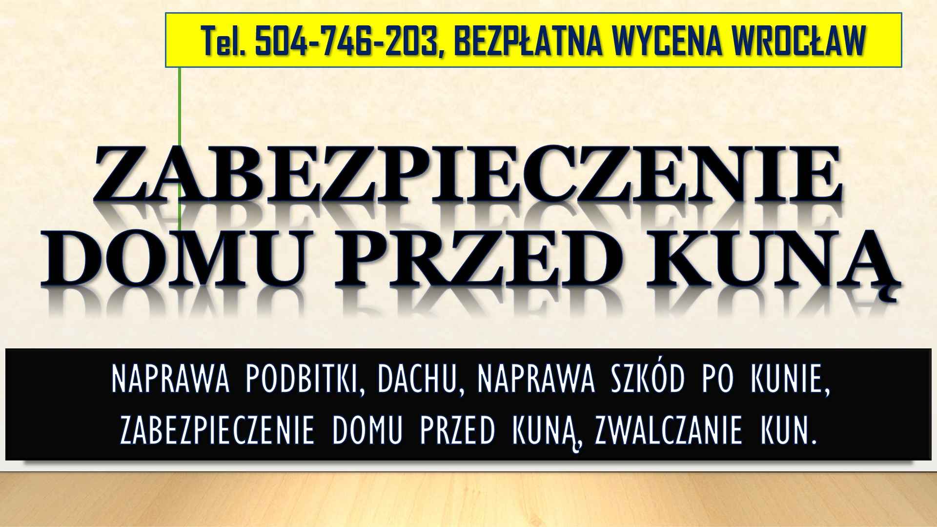 Naprawa podbitki, Wrocław, tel. 504-746-203, dekarz, dachu, cennik. Psie Pole - zdjęcie 2