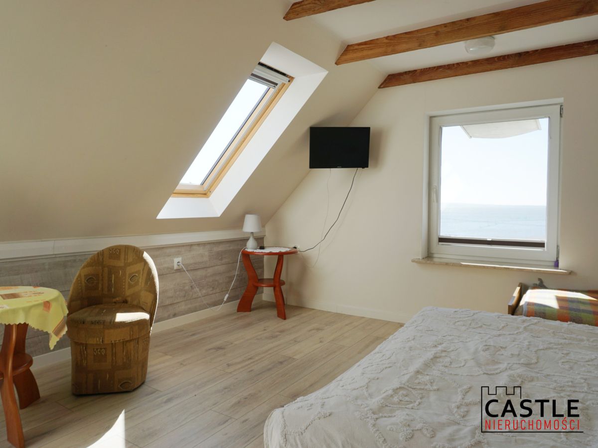 widok na Zalew I pensjonat i dom I 2 w 1 I Kąty Rybackie - zdjęcie 3