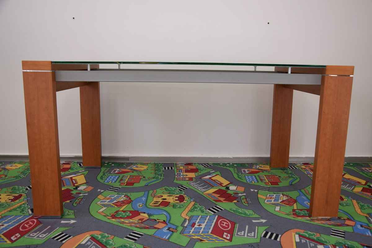 stół nierozkładany - szklany blat - jak nowy Olsztyn - zdjęcie 3