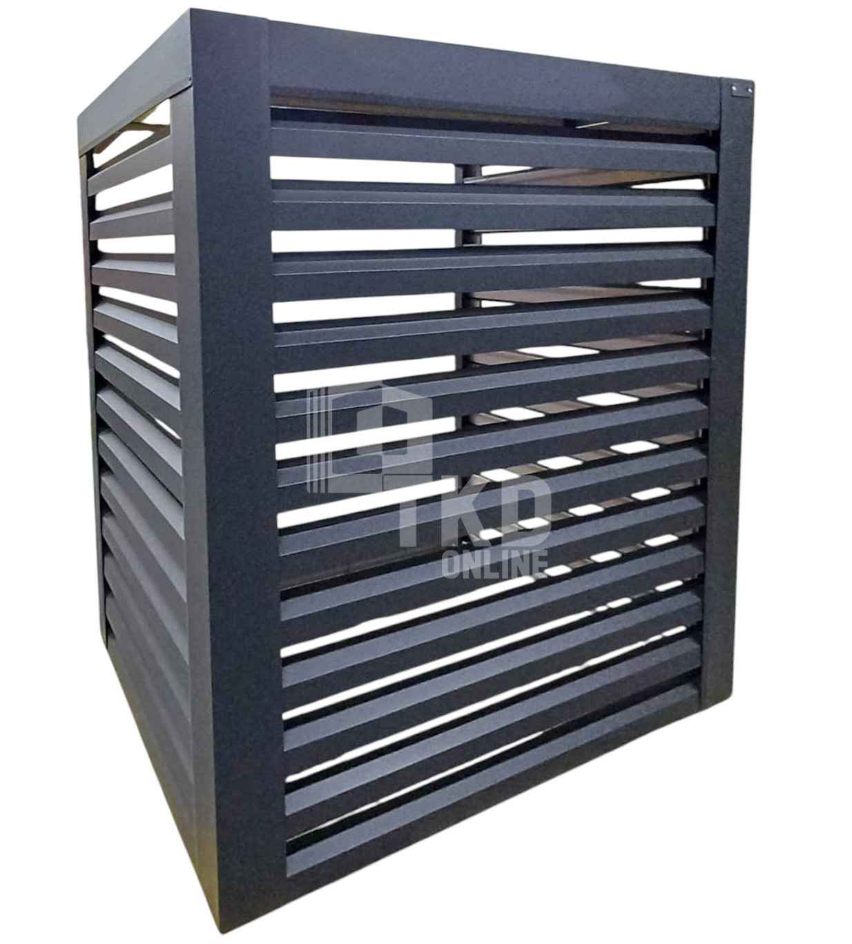 Osłona klimatyzatora – pompy ciepła 100x60x160 cm antracyt TKD446 Oświęcim - zdjęcie 1