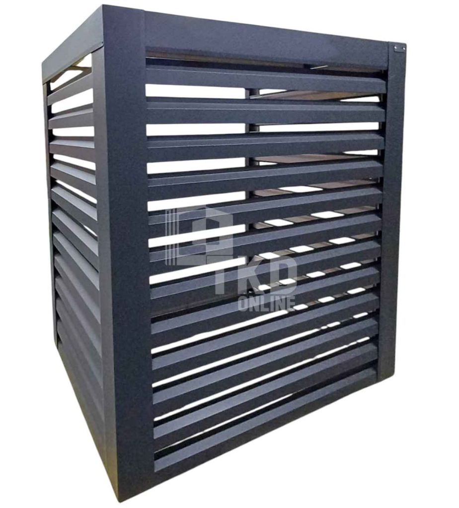 Osłona klimatyzatora – pompy ciepła 100x60x160 cm antracyt TKD446 Oświęcim - zdjęcie 1