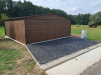 Garaż Blaszany 6x5 Dwuspadowy drewnopodobne Bramy Uchylne PREMIUM Stalowa Wola - zdjęcie 3