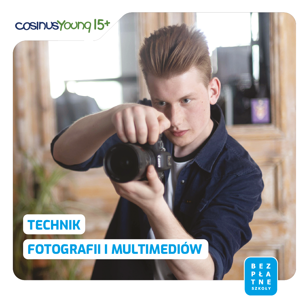 Technik Fotografii i Multimediów  CosinusYoung 15+ Kielce Kielce - zdjęcie 1