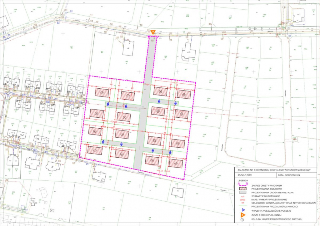 Działka inwestycyjna pod zabudowę bliźniaczą. Nowe Miasto - zdjęcie 3