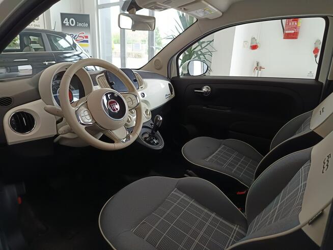 Fiat 500  LOUNGE 1.2 69KM Automat, niski przebieg, serwis Nowy Sącz - zdjęcie 12