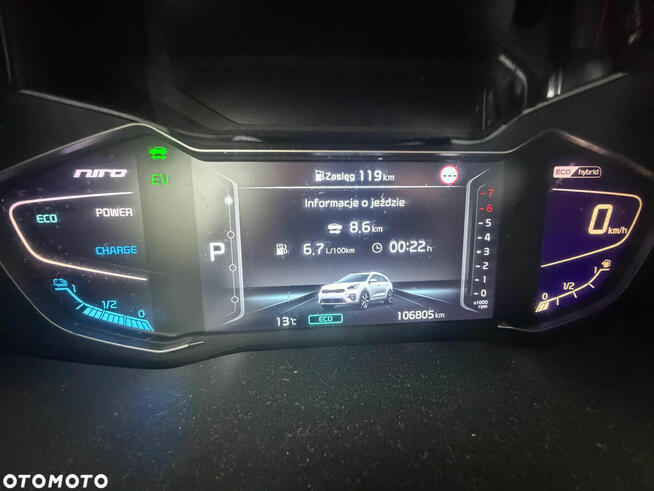 Kia Niro Hybrid 1.6 GDi 141KM 6DCT Brzeg - zdjęcie 6