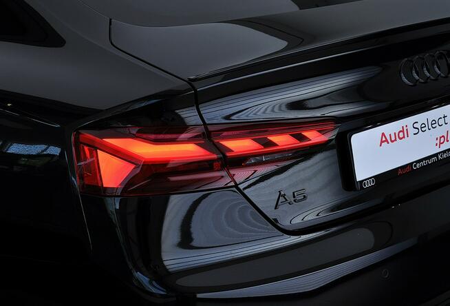 Audi A5 40 TFSI 204KM VirtualPlus LedMatrix Alcantara Tempomat Kamera Kielce - zdjęcie 9