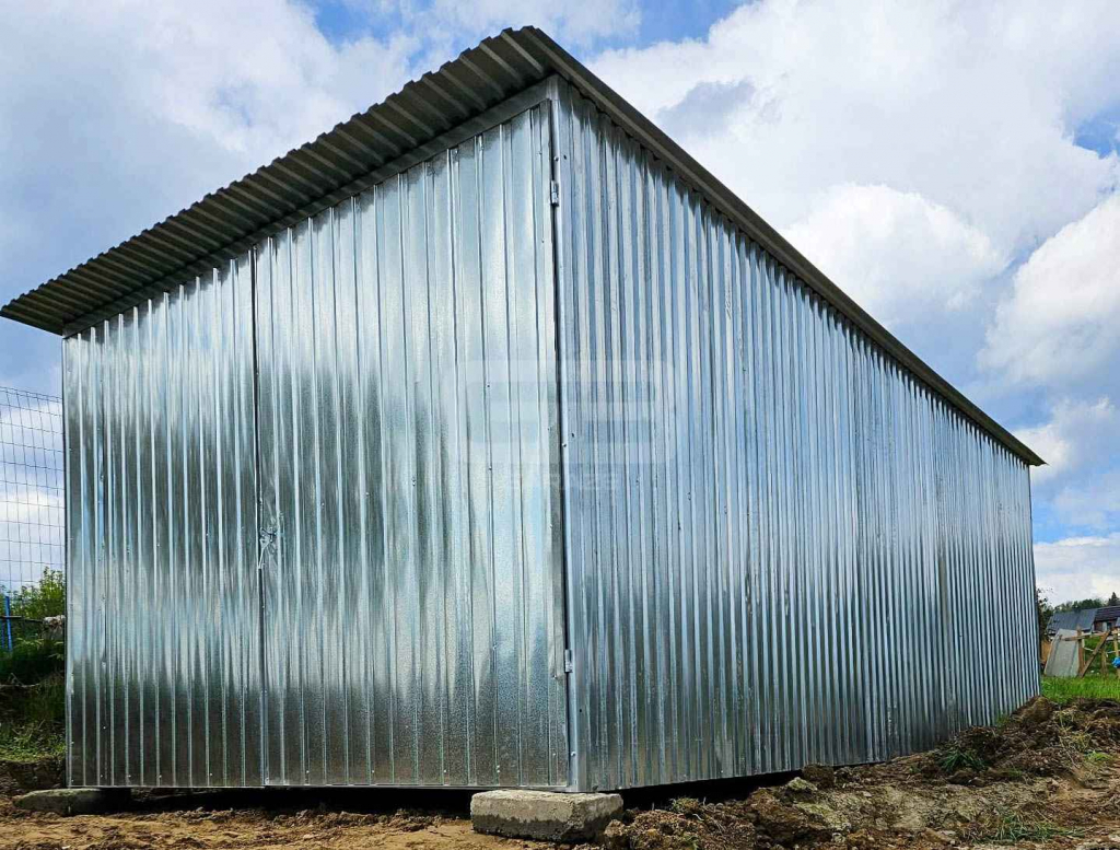 Blaszany garaż 3×5 m II gat garaż budowlany wolnostojący brama GB107 Wieliczka - zdjęcie 5